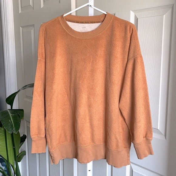Aerie Soft Fleece Oversized Sweatshirt Pantone Color Of The Year Size Small - Picture 1 of 8